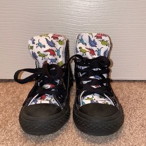 Dinosaur Converse sneakers for kids!